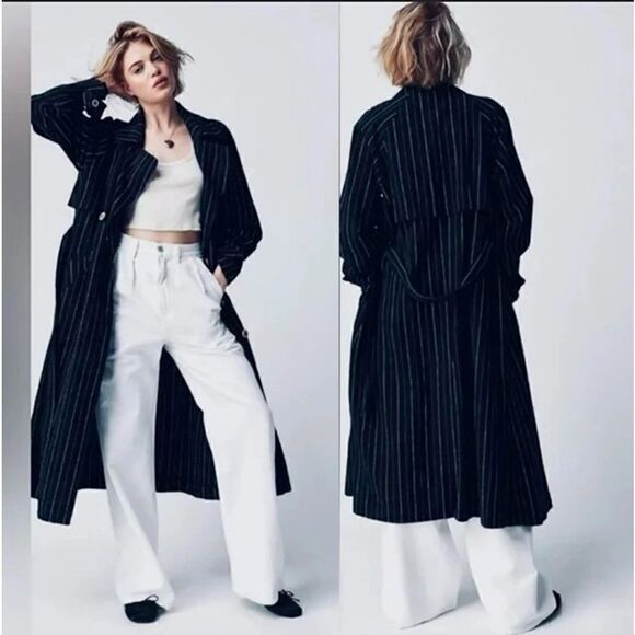 Free People Melia Mac Coat Size L - Picture 1 of 12